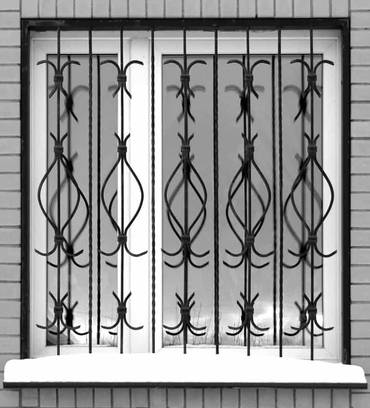 Кованая решетка КР08